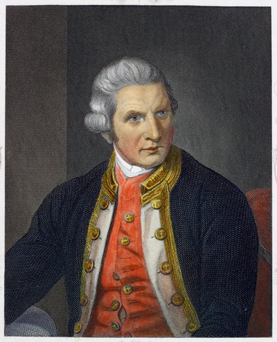 Captain James Cook by English School
